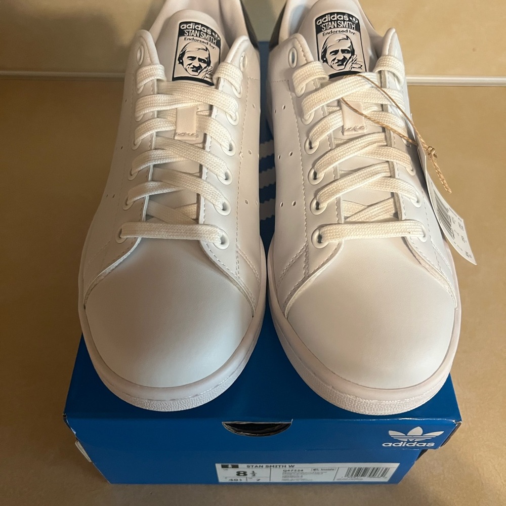 Adidas Stan Smith White Womens Size 8.5 NIB